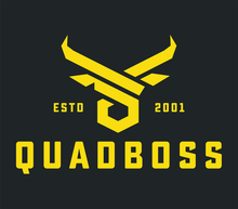 Load image into Gallery viewer, QuadBoss, QuadBoss 48-inch x 48-inch Logo Banner for Powersports Enthusiasts