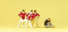Load image into Gallery viewer, Preiser 10567 HO Scale Emergency -Paramedics w/Rescue Sheet &amp; Injured Person (4)