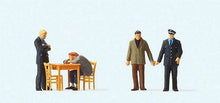 Load image into Gallery viewer, Preiser 10590 HO Scale Emergency Workers -- Under Interrogation