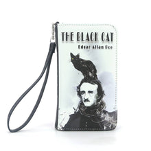 Load image into Gallery viewer, The Black Cat by Edgar Allan Poe Wallet in Vinyl