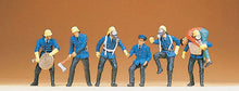 Load image into Gallery viewer, Preiser 14206 HO Scale Firemen -- Set #7 pkg(6)