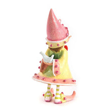 Load image into Gallery viewer, Dash Away Cupid's Elf Ornament by Patience Brewster
