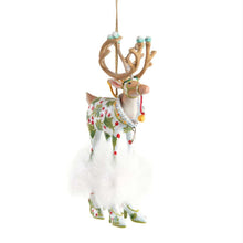 Load image into Gallery viewer, Dash Away Vixen Reindeer Ornament by Patience Brewster