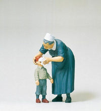Load image into Gallery viewer, Preiser 45507 G Scale Pedestrians -- Protestant Sister with Child