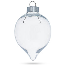 Load image into Gallery viewer, Set of 3 Clear Plastic Water Drop Christmas Ornaments 3.94 Inches