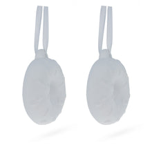 Load image into Gallery viewer, Set of 2 Plaster Donuts Christmas Ornaments 2.6 Inches