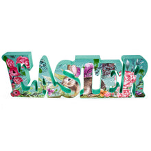 Load image into Gallery viewer, Wooden Sign Letters "Easter" Table Centerpiece 12.5 Inches
