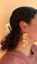 Load image into Gallery viewer, Dreamy Swirl Statement Earrings