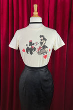 Load image into Gallery viewer, Bound To You Fitted Tee in Ivory LARGE