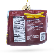 Load image into Gallery viewer, French Fries Frozen Box Glass Christmas Ornament
