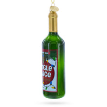 Load image into Gallery viewer, Jingle Juice Wine Bottle Glass Christmas Ornament