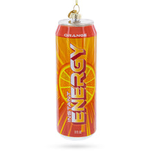 Load image into Gallery viewer, Energy Drink Can Glass Christmas Ornament