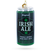 Load image into Gallery viewer, Irish Ale Beer Can Glass Christmas Ornament