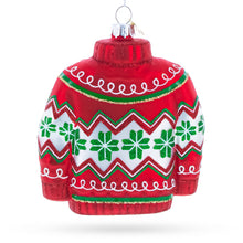 Load image into Gallery viewer, Nordic Sweater Glass Christmas Ornament