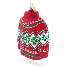 Load image into Gallery viewer, Nordic Sweater Glass Christmas Ornament