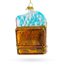 Load image into Gallery viewer, Paris Eiffel Tower Travel Keepsake Glass Christmas Ornament