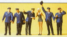 Load image into Gallery viewer, Preiser 10416 HO Scale Railroad Personnel -- German Federal Railway