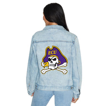 Load image into Gallery viewer, ECU Pirates Denim Jacket
