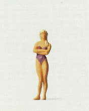 Load image into Gallery viewer, Preiser 28071 HO Scale Individual Figures - Recreation &amp; Sports - Female Swimmer