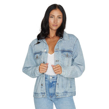 Load image into Gallery viewer, George Washington University Denim Jacket