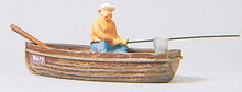 Load image into Gallery viewer, Preiser 28052 HO Scale Angler in a Boat