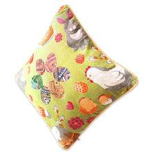 Load image into Gallery viewer, Set of 2 Easter Eggs with Bunny, Chicks and Willow Tree Throw Pillow Covers