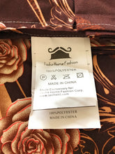 Load image into Gallery viewer, Tache Melted Gold Brown Floral Duvet Cover Twin (2815)