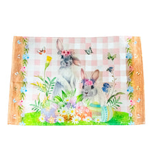 Load image into Gallery viewer, Set of 4 Bunny and Easter Eggs Placemats