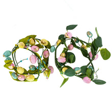 Load image into Gallery viewer, Set of 2 Easter Egg with Leaves Garlands