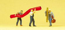 Load image into Gallery viewer, Preiser 10568 HO Scale Working People -- Carpet Installers pkg(3)
