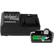 Load image into Gallery viewer, Metabo HPT UC18YSL3B1M 36V/18V MultiVolt Lithium Ion Slide Battery and Charger Starter Kit (4.0Ah/8.0Ah)