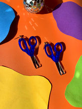 Load image into Gallery viewer, Scissors Acrylic Earrings