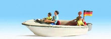 Load image into Gallery viewer, Noch 16820 HO Scale Motorboat with 4 Figures