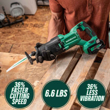 Load image into Gallery viewer, Metabo HPT CR18DBQ4M 18V MultiVolt Cordless Reciprocating Saw (Tool Body Only)