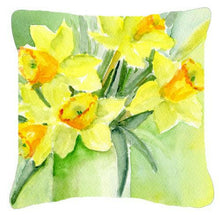Load image into Gallery viewer, Daffodils by Maureen Bonfield Canvas Decorative Pillow BMBO970APW1414