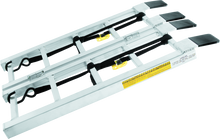 Load image into Gallery viewer, QuadBoss, QuadBoss Bifold Ramp Counter Display – Half-Scale Loading Ramp Demonstration for Powersports