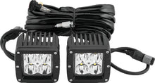 Load image into Gallery viewer, QuadBoss, QuadBoss Paired 3-Inch LED Pod Spot Lights – Durable Off-Road Lighting with 4 High-Intensity LEDs