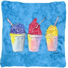 Load image into Gallery viewer, Snowballs   Canvas Throw Pillow - 14x14 Decorative Pillow – Art for Your Home &amp; Patio