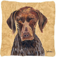 Load image into Gallery viewer, German Shorthaired Pointer Decorative   Canvas Fabric Pillow