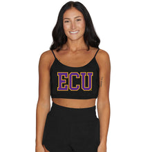 Load image into Gallery viewer, ECU Pirates Black Spaghetti Tank