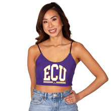 Load image into Gallery viewer, ECU Pirates Purple Spaghetti Tank