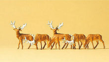 Load image into Gallery viewer, Preiser 79179 N Scale Animals -- Deer pkg(6)