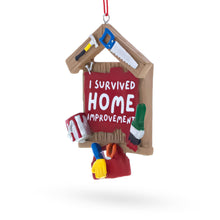 Load image into Gallery viewer, I Survived Home Improvement Tools Resin Christmas Ornament