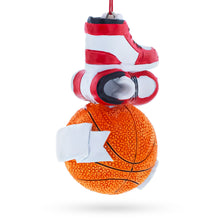 Load image into Gallery viewer, Basketball Shoe Shoot Score Sports Resin Christmas Ornament