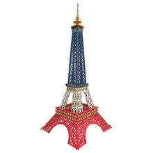 Load image into Gallery viewer, Paris Eiffel Tower Model Kit - Wooden Laser-Cut 3D Puzzle (94 Pcs)