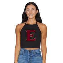 Load image into Gallery viewer, Elon Black Halter Top