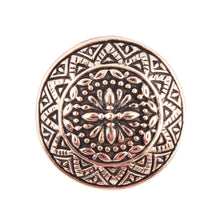 Load image into Gallery viewer, Engraved Golden Bronze Statement Ring