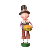 Load image into Gallery viewer, Mason Mayflower© Thanksgiving Figurine by Lori Mitchell