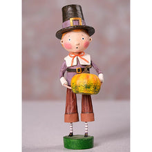 Load image into Gallery viewer, Mason Mayflower© Thanksgiving Figurine by Lori Mitchell