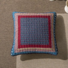 Load image into Gallery viewer, Tache Vineyard Cottage Floral Quilted Pillow Cover Patchwork 1 Piece Euro Sham (JHW-827-26X26-EURO)